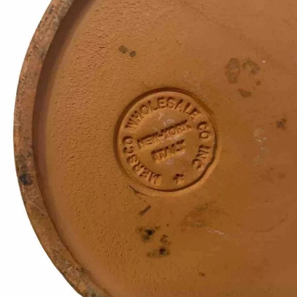 Vintage Mersco Wholesale Terracotta Wine Cooler New York Italy - Picture 3 of 3